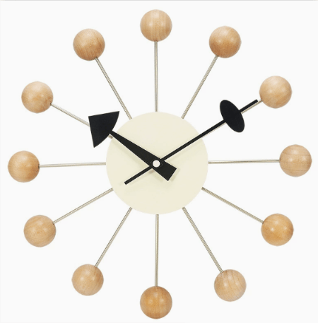 Moderne Wanduhr im Sonnenschliff-Design für stilvolle Akzente 9
