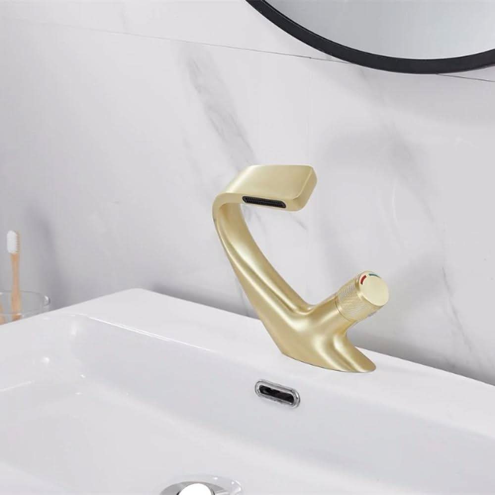 Moderne Waschtischarmatur Wasserfall-Design für stilvolle Badezimmer Armaturen Bad 9