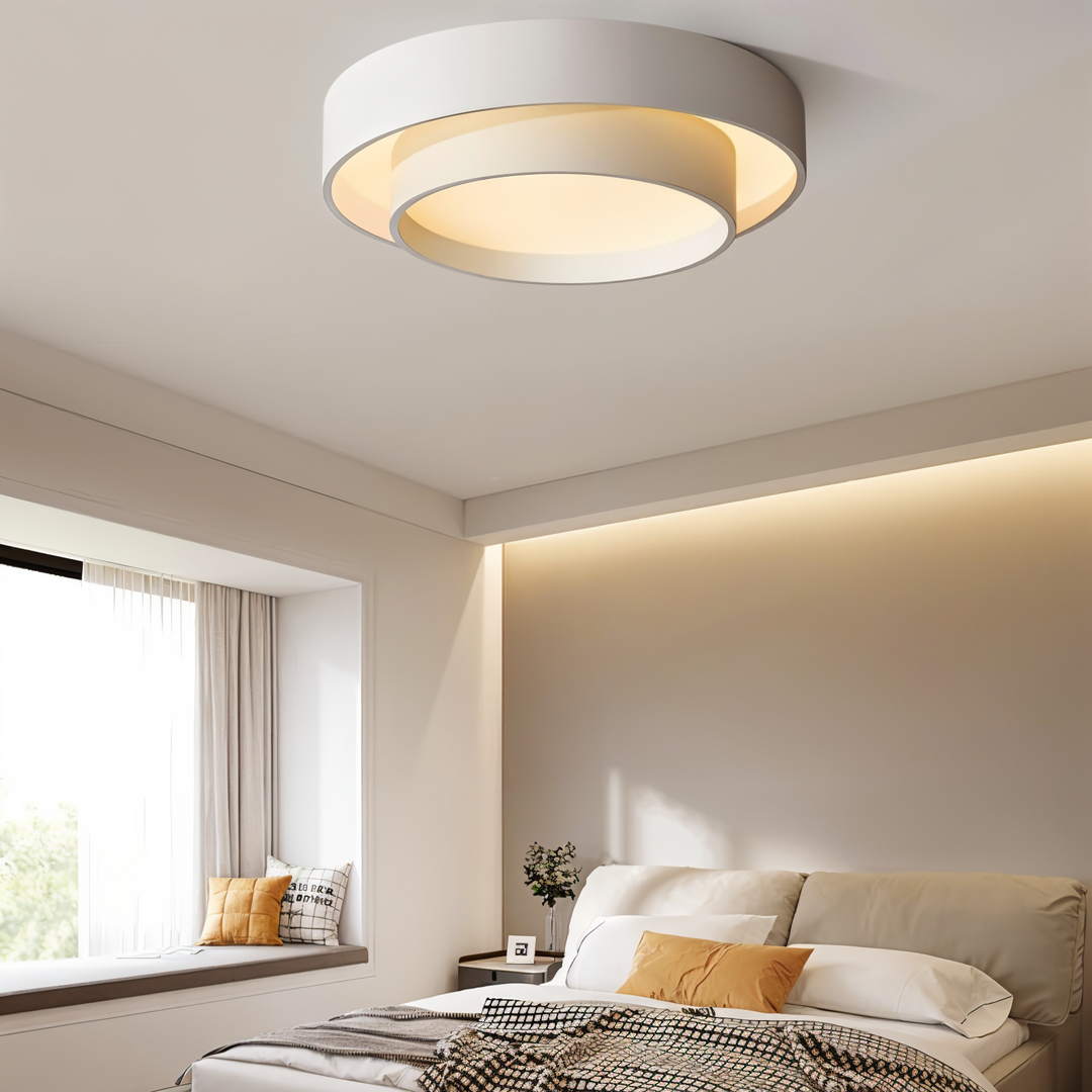 Moderne ringförmige LED-Deckenleuchte für Schlaf- und Wohnzimmer 1