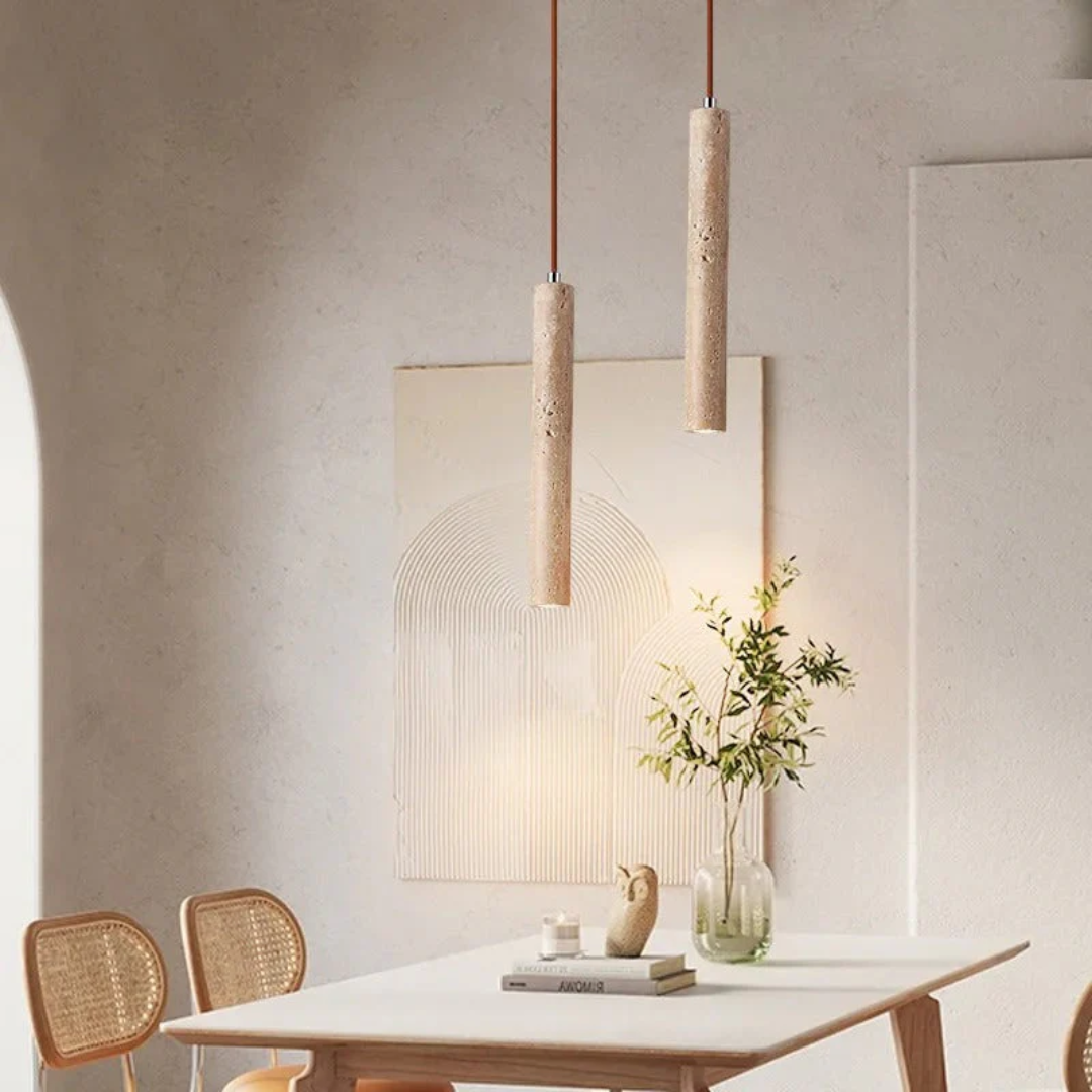 Moderner LED-Kronleuchter im Minimalistischen Wabi-Sabi-Stil für Wohnzimmer und Esszimmer 2