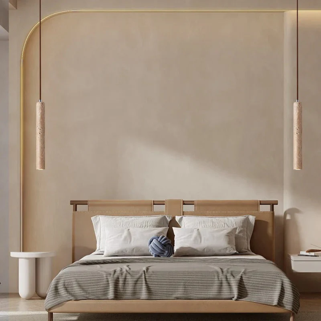 Moderner LED-Kronleuchter im Minimalistischen Wabi-Sabi-Stil für Wohnzimmer und Esszimmer 3
