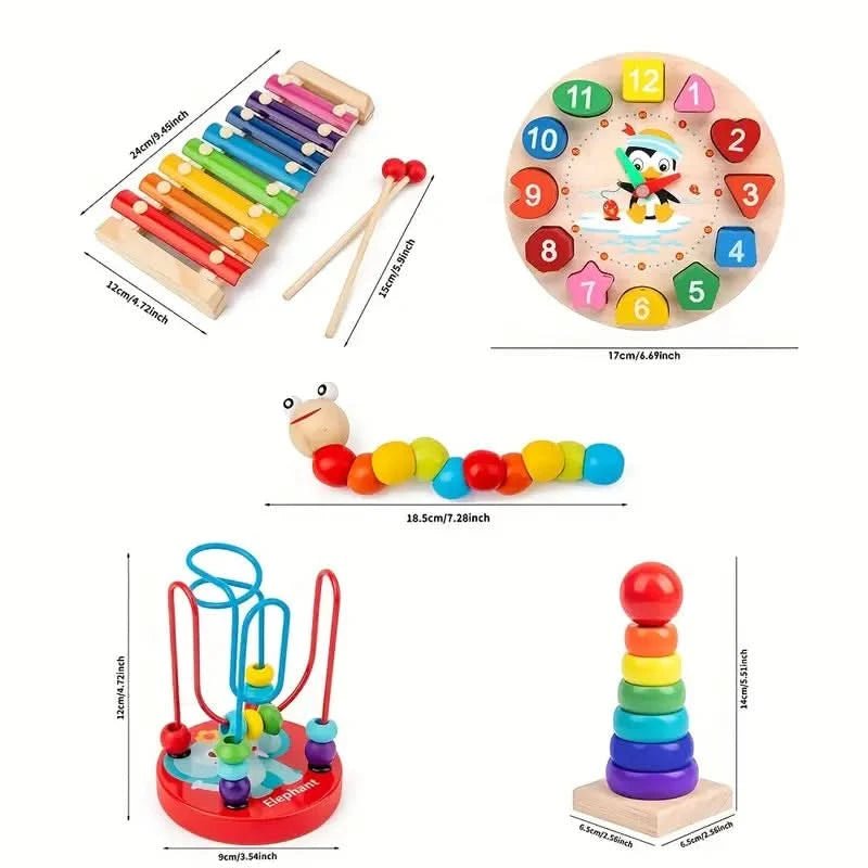 Montessori-Spielzeugset für Babys – Kreatives Lernen für die Kleinsten 5