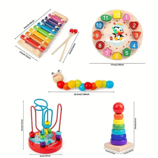 Montessori-Spielzeugset für Babys – Kreatives Lernen für die Kleinsten 5