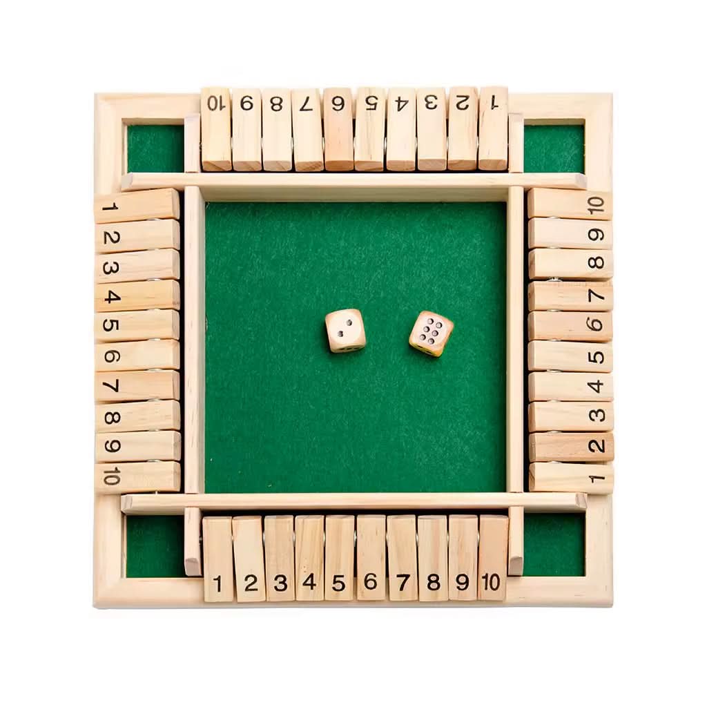 Montessori Würfelspiel Lernspielzeug für 3-Jährige zur Förderung von Logik und Konzentration 1