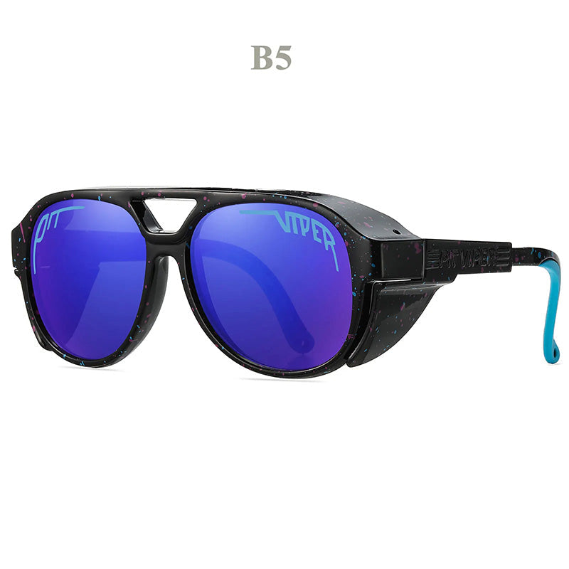Motorrad Sonnenbrille Winddicht UV400 Schutz für Brille Motorradfahrer 6