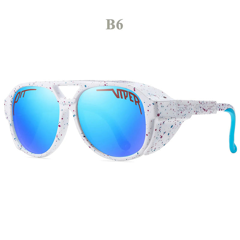 Motorrad Sonnenbrille Winddicht UV400 Schutz für Brille Motorradfahrer 7