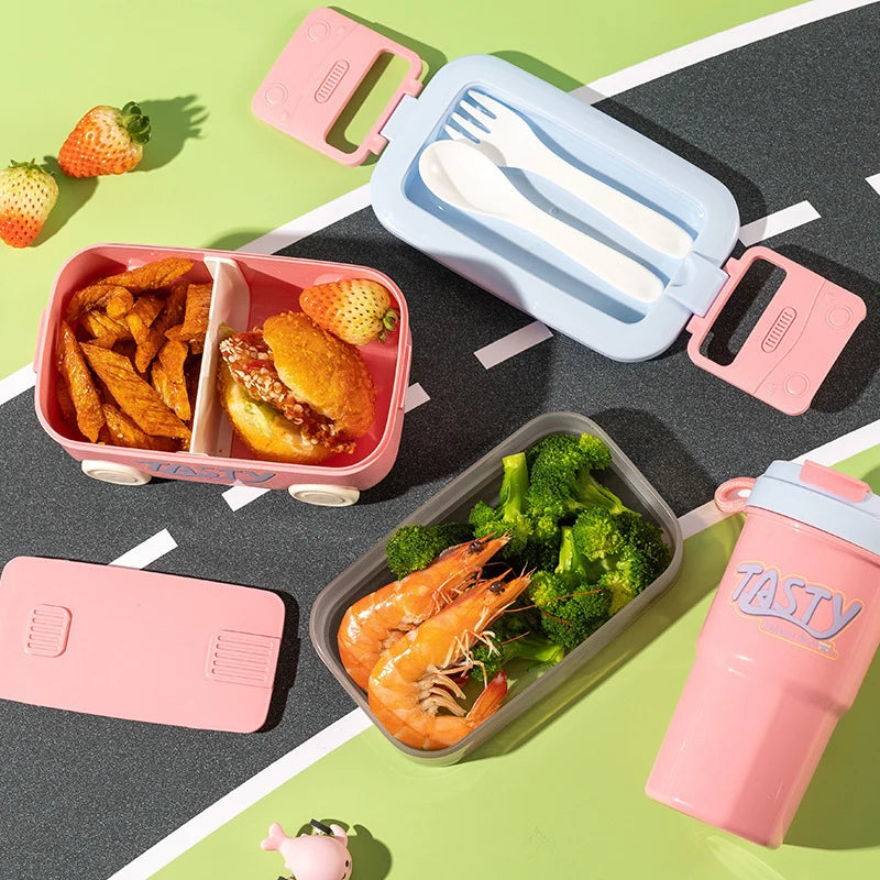 Multifunktionale Bento-Lunchbox mit vielseitigen Fächern für Damen und Herren 12