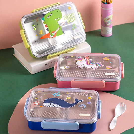 Multifunktionale Bento-Lunchbox mit vielseitigen Fächern für Damen und Herren 13