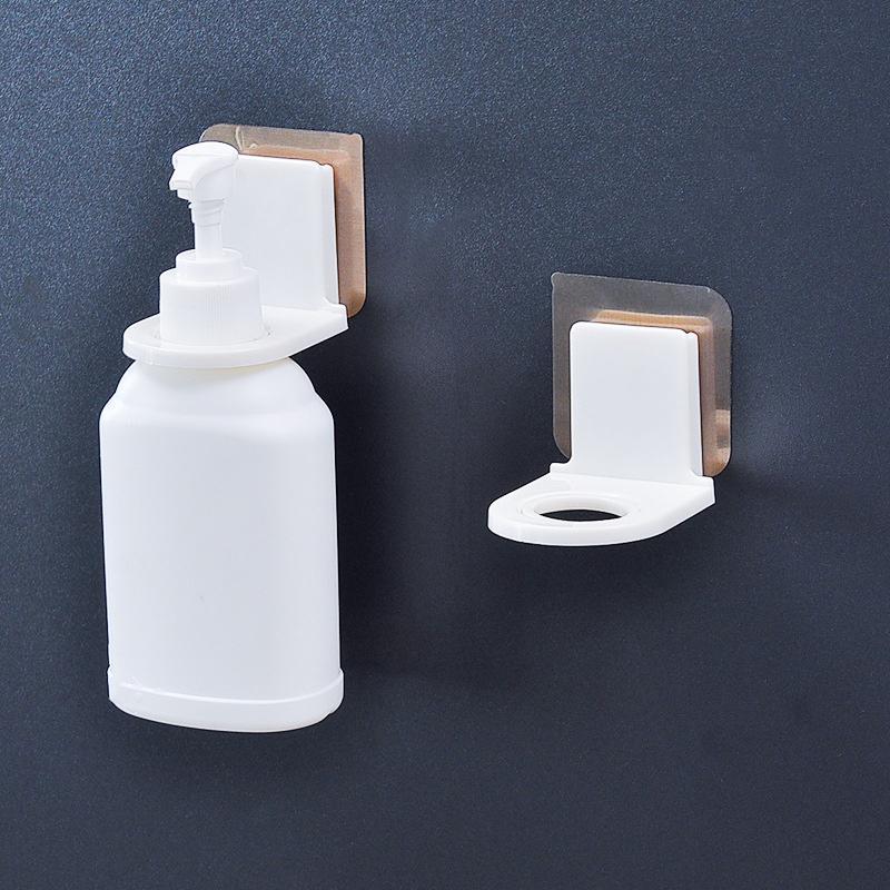 Multifunktionaler Flaschenhalter für Duschgel und Shampoo, platzsparend und einfach zu installieren 1