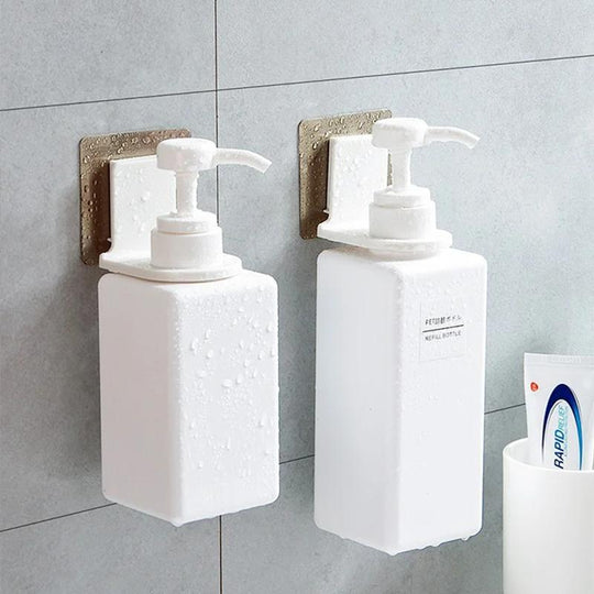 Multifunktionaler Flaschenhalter für Duschgel und Shampoo, platzsparend und einfach zu installieren 5