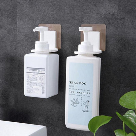 Multifunktionaler Flaschenhalter für Duschgel und Shampoo, platzsparend und einfach zu installieren 6