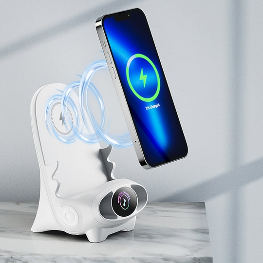 Multifunktionaler Telefonhalter für Mobiles Laden mit Verstellbarem Winkel 2