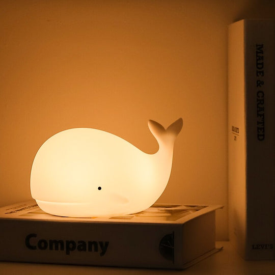 Nachtlicht Kinder Wal Design LED für Sanftes Licht im Kinderzimmer 4