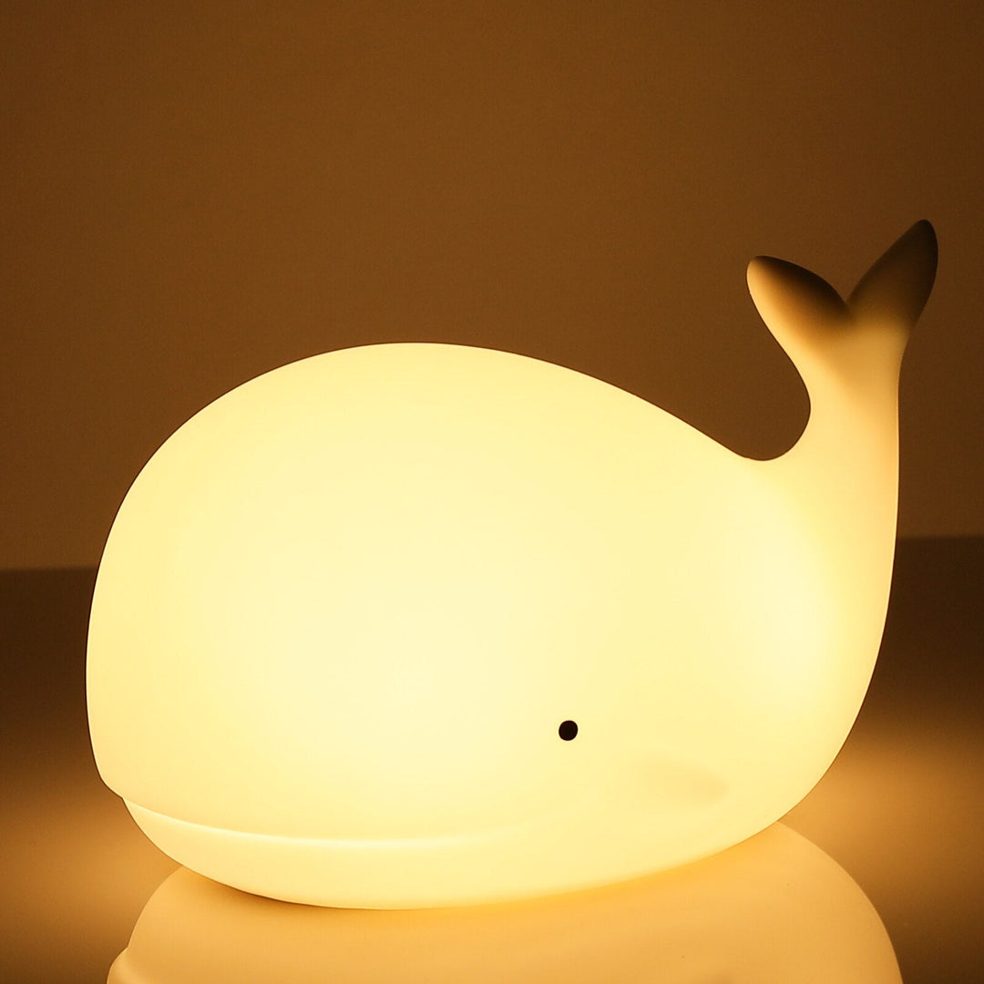 Nachtlicht Kinder Wal Design LED für Sanftes Licht im Kinderzimmer 6