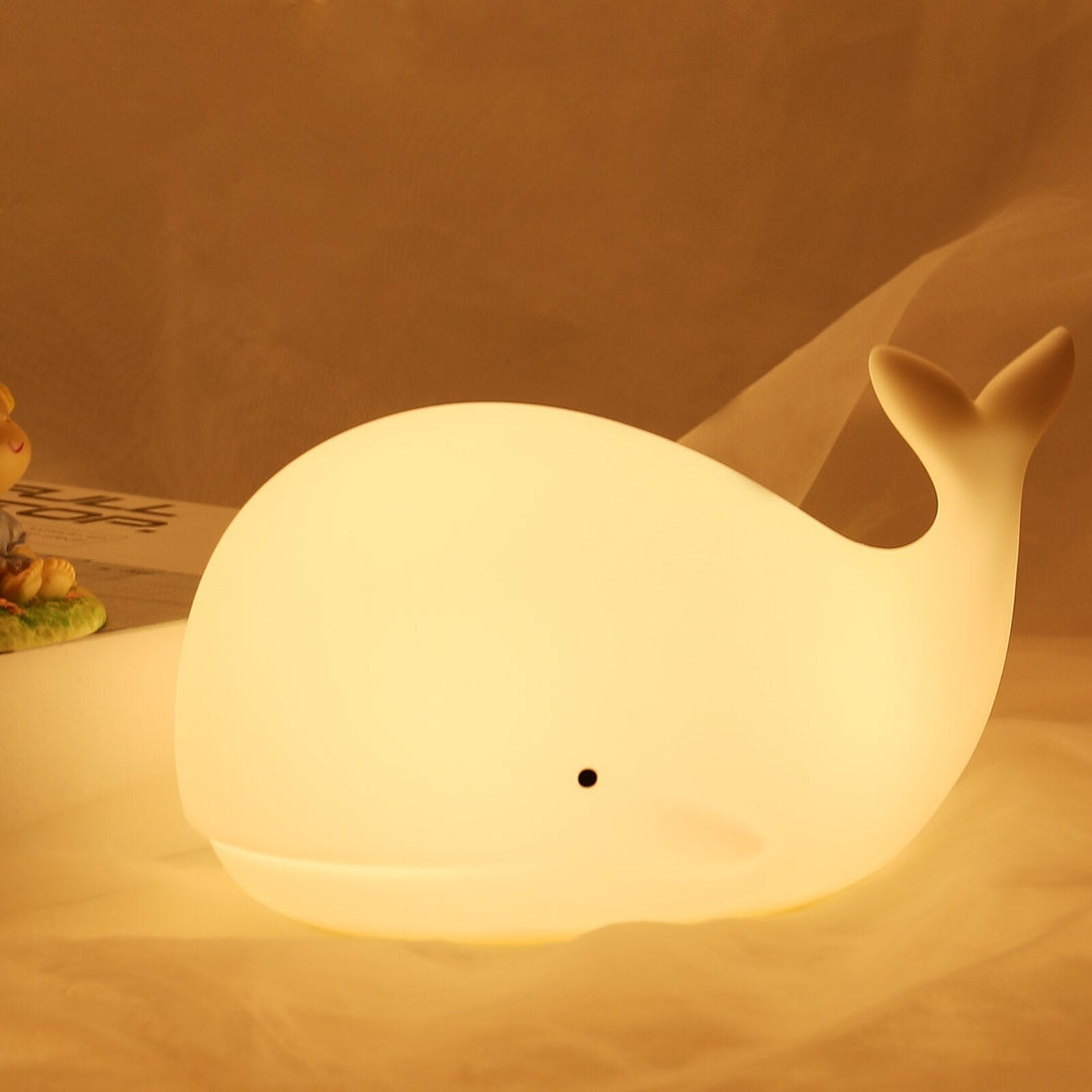 Nachtlicht Kinder Wal Design LED für Sanftes Licht im Kinderzimmer 7