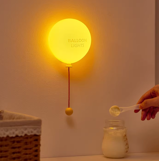 Nachtlicht Kinderzimmer Ballon Nachtlampe für Beruhigende Atmosphäre 2