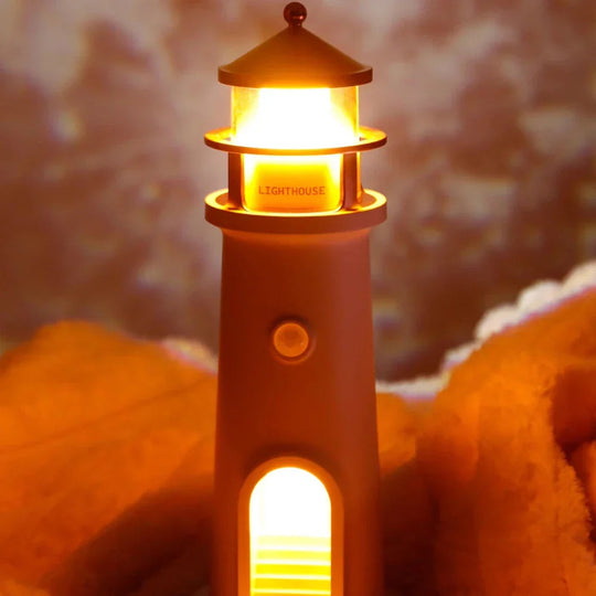 Nachtlicht Kinderzimmer Leuchtturm mit Monddesign - Bewegungsaktivierte Nachtlampe für Schlafzimmer 2