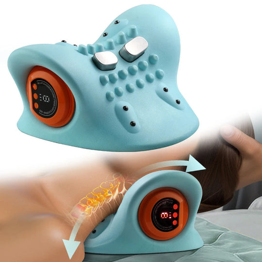Nackenmassagegerät für Erholung und Muskelpflege, Tragbares Nacken Entspannungsgerät mit Anpassungsfähigem Design 4