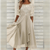 Variant image for Damen Midi Kleid Elegantes Design Leichtes Material für Hochzeitsgast und Sommerveranstaltungen-41