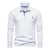 Herren Langarmshirt Polo Stil Atmungsaktive Baumwolle für Komfort und Eleganz-1