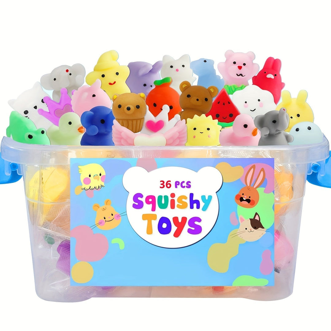 Niedliche Squishy-Tier-Spielzeuge Set für Kinder 5