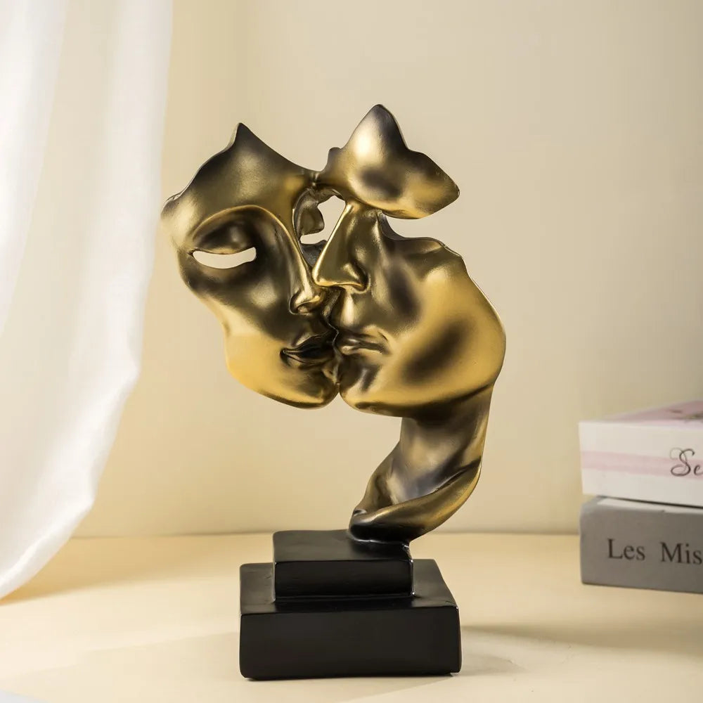 Nordic Maske Abstrakte Statue für Home Dekoration 0