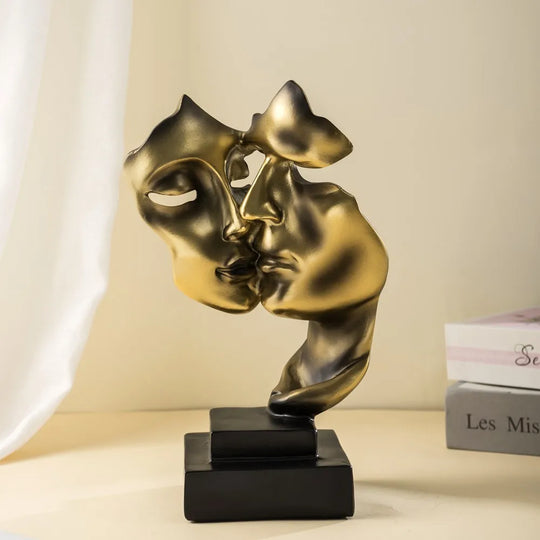 Nordic Maske Abstrakte Statue für Home Dekoration 0