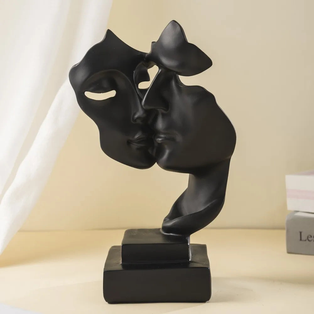 Nordic Maske Abstrakte Statue für Home Dekoration 1