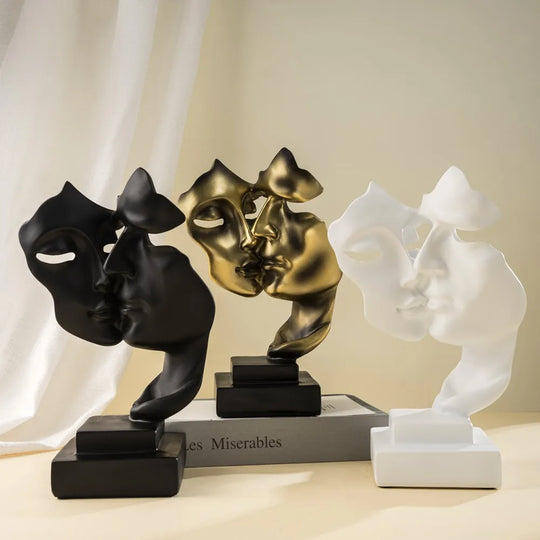 Nordic Maske Abstrakte Statue für Home Dekoration 2