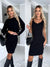 Variant image for Damenanzug Oberteil und Rock Genarbtes Design Hochwertiger Stoff-9
