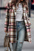 Variant image for Damen Winter Mantel Karomuster Lockere Passform 100% Wolle-22