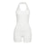Damen Jumpsuit Festlich Halterneck Eleganter Schnitt Polyester-5