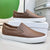 Herren Slipper Schlupfschuhe Komfortabel Leder für Lässige Outfits