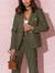 Damen Zweiteiliges Set Blazer und Hose Modern
