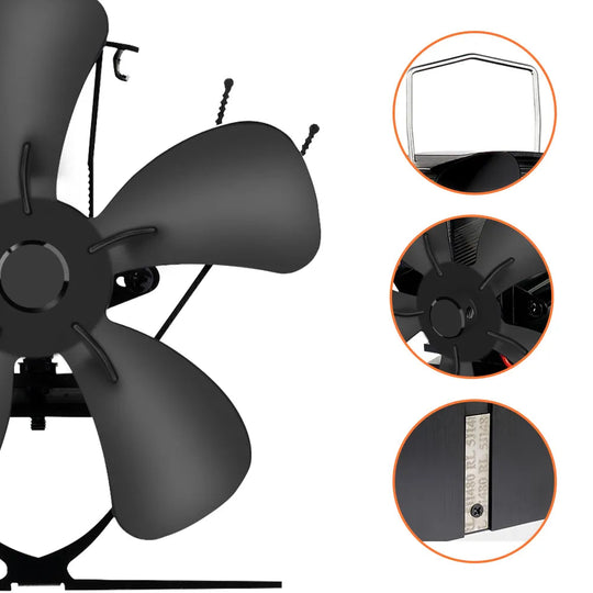 Ofenventilator für Holzöfen - Effiziente Wärmeverteilung 3