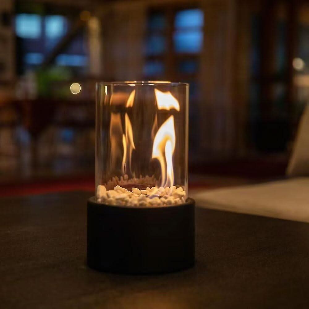 Öllampe Glas für Innen und Außen mit Stilvollem Design und Rußfreier Flamme 4