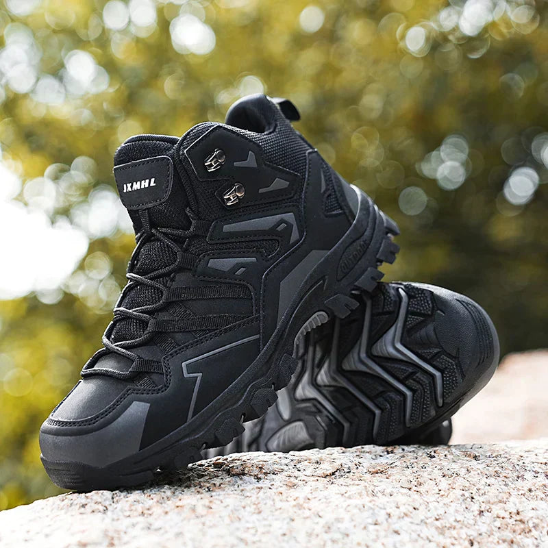 Herren Trekkingschuhe Wasserdicht mit Verbesserter Sohle für Outdoor-Aktivitäten 3