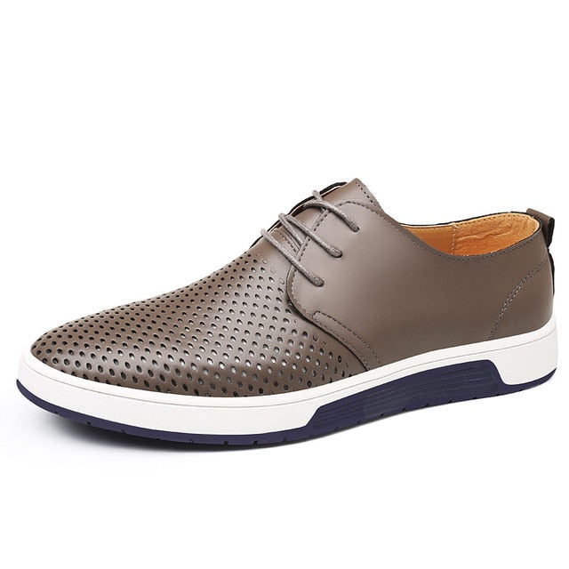 Oxford Leder Freizeitschuhe