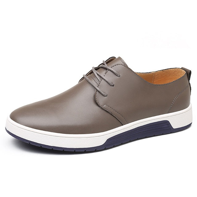 Oxford Leder Freizeitschuhe