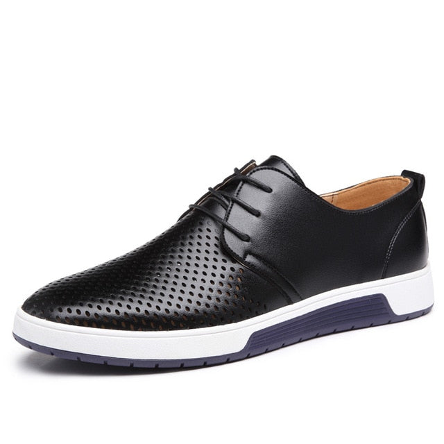 Oxford Leder Freizeitschuhe