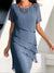 Variant image for Damen Chiffonkleid Festlich Bodendesign 100% Chiffon-15
