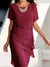 Variant image for Damen Chiffonkleid Festlich Bodendesign 100% Chiffon-1
