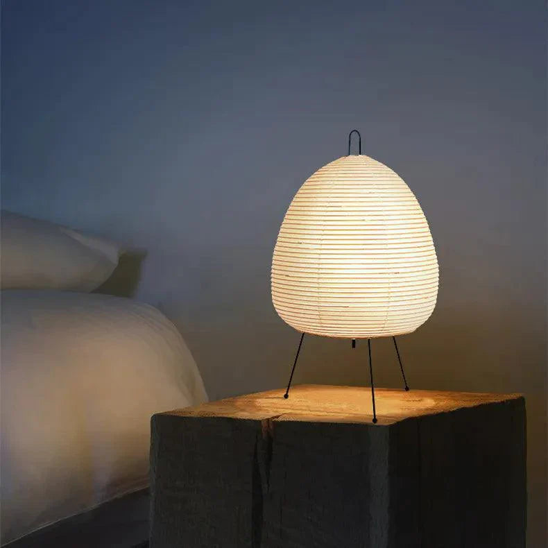 Papierlampe mit japanischer Inspiration für stilvolle Beleuchtung 2