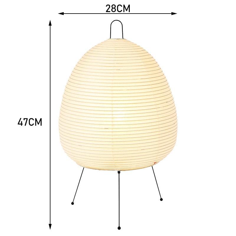 Papierlampe mit japanischer Inspiration für stilvolle Beleuchtung 7