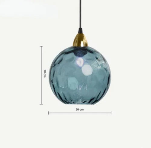 Pendelleuchte Glaskugel Für Esszimmer Und Wohnzimmer Stilvoll 12