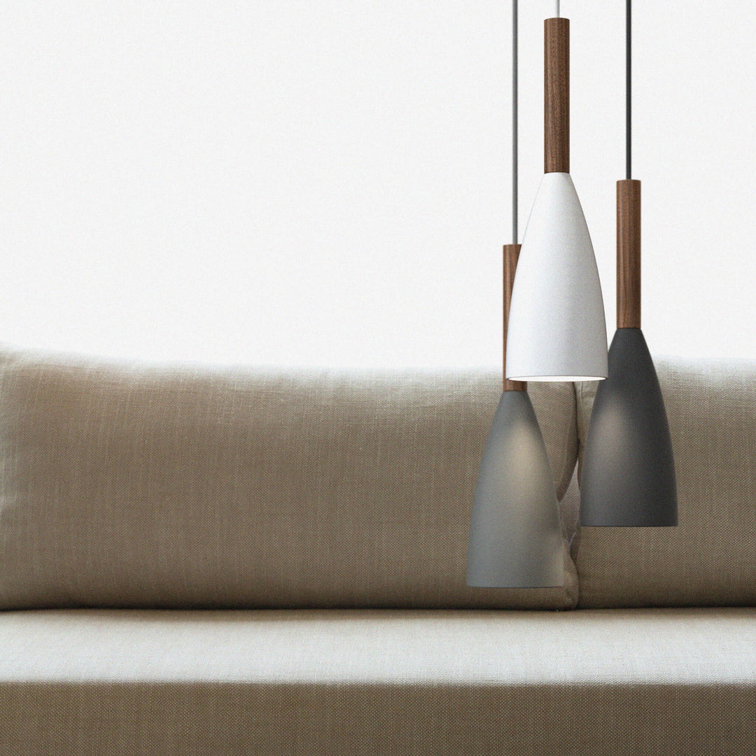 Pendelleuchte Modern für Esszimmer und Wohnzimmer Hängelampe mit Klarem Design 1