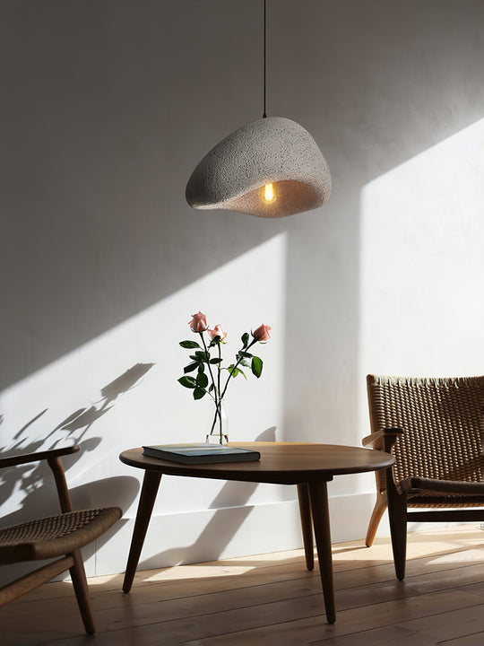 Pendelleuchte Wabi-Sabi Stil für Esszimmer und Wohnzimmer Hängelampe Hängeleuchte 10