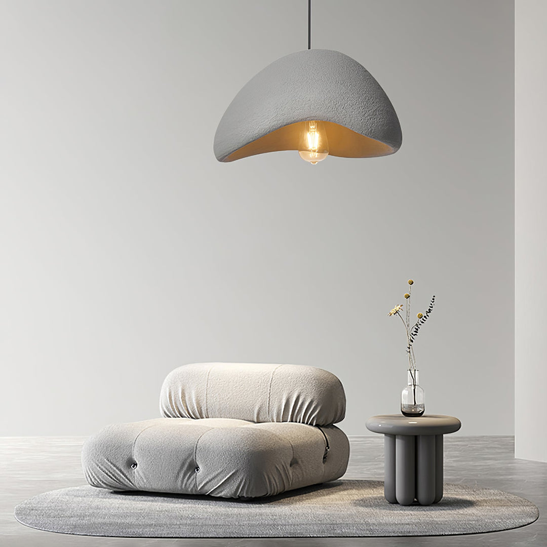 Pendelleuchte Wabi-Sabi Stil für Esszimmer und Wohnzimmer Hängelampe Hängeleuchte 3