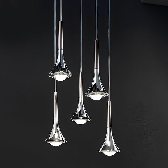 Pendelleuchte Wassertropfenform für Esszimmer und Wohnzimmer Hängelampe Moderne Hängeleuchte 3