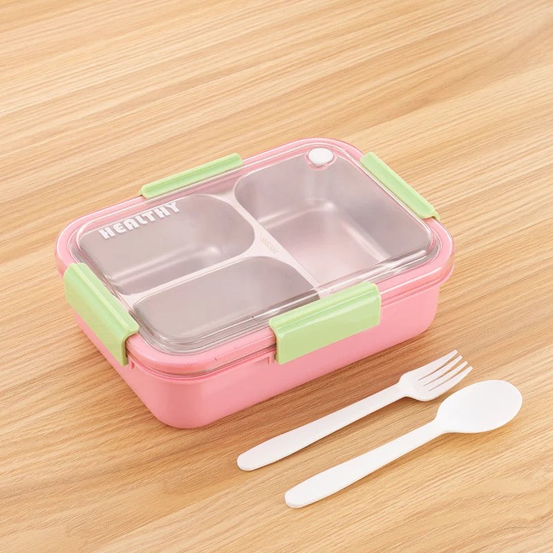 Praktische Lunchbox mit Unterteilung für Damen und Herren - Vielseitiges Design für Organisierte Mahlzeiten 0